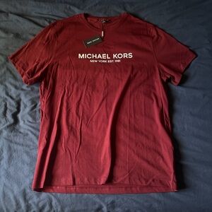 Michael Kors Unisex Dark Cherry Tee